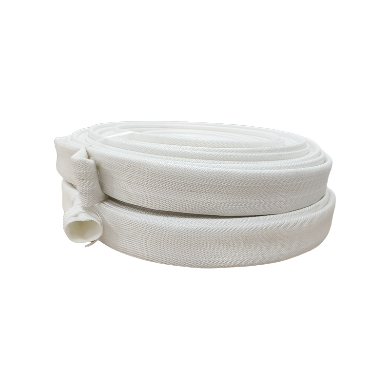 Wąż strażacki z podwójnym płaszczem i wzmocnionym splotem — odporny na oleje i chemikalia